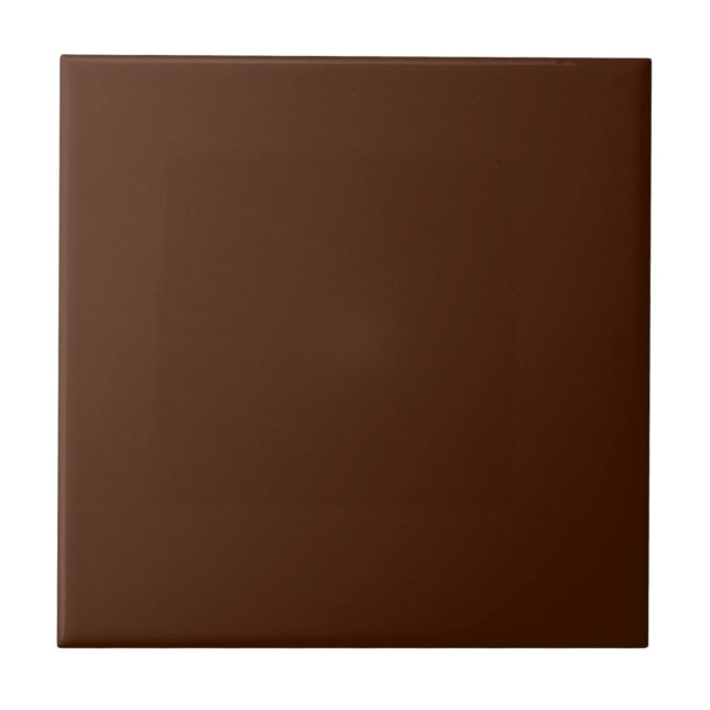 Braune Solid Color Tile Fliese (Vorderseite)