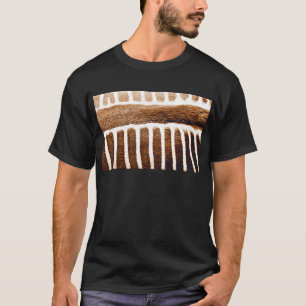Braune Streifen_ T-Shirt