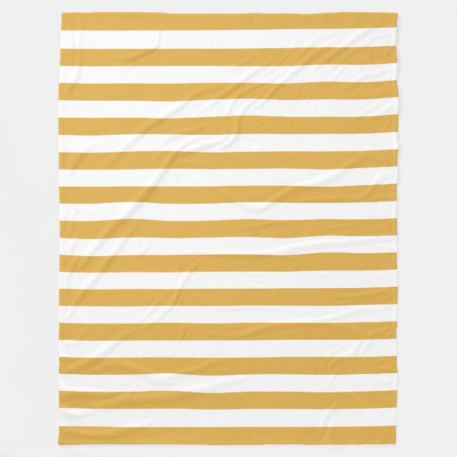 Braune Streifen Vorlage Eleganter Trend Farben Fleecedecke (Vorderseite)
