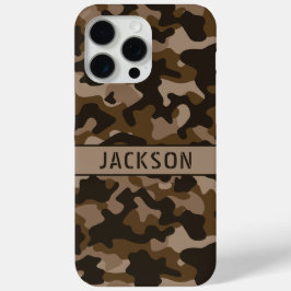 Braune Tarnung Personalisiert Case-Mate iPhone Hülle