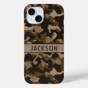 Braune Tarnung Personalisiert Case-Mate iPhone Hülle