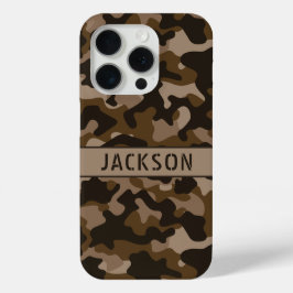 Braune Tarnung Personalisiert Case-Mate iPhone Hülle