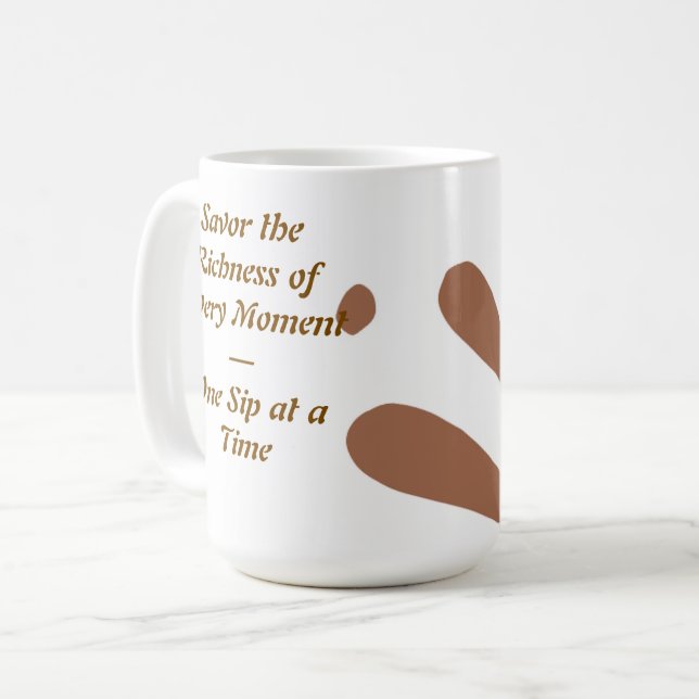 Braune Tasse (Vorderseite Links)