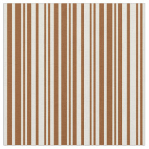 Braune und beige Streifen/geflochtene Muster Stoff