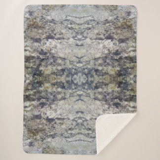 Braune und graue Marmorplatte Sherpadecke