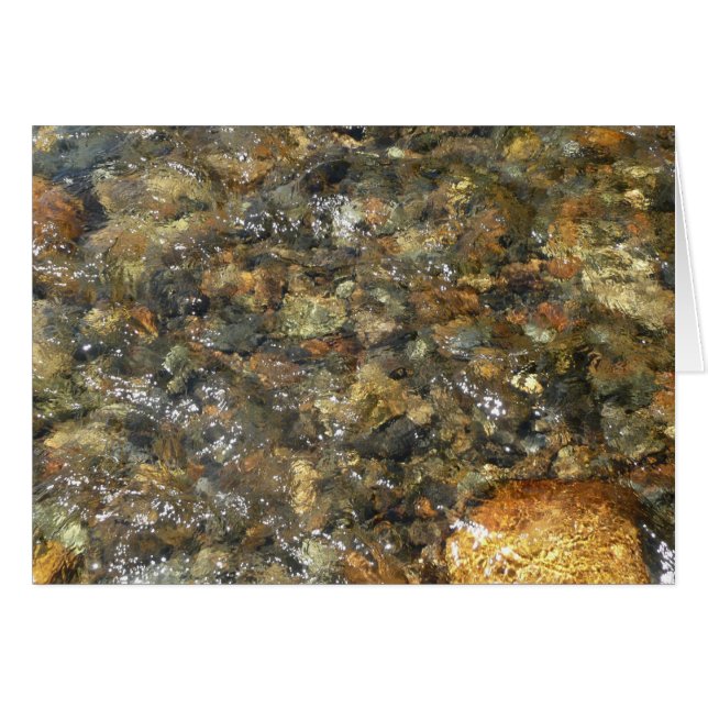 Braune und graue, natürliche Abstrakte Kies (Vorderseite (Horizontal))
