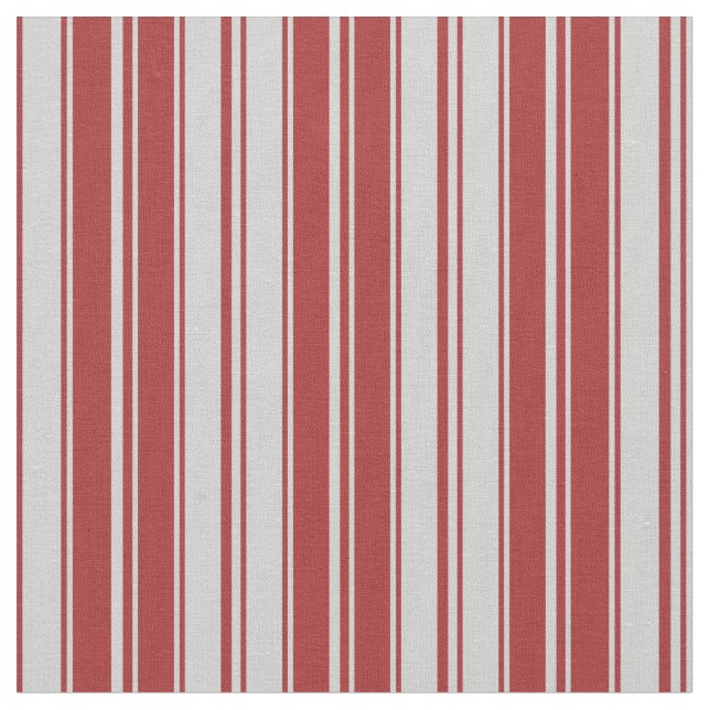 Braune und hellgraue Streifen/Linienmuster Stoff (Nahaufnahme)