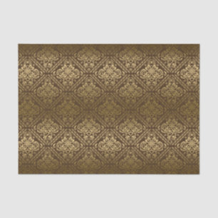 Braune und Imitate Metallgoldfässern 5 Seidenpapier