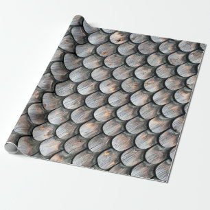 Braune und weiße Keramik Geschenkpapier