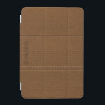 Braune Vintage abgenutzte Imitate mit Lederschau iPad Mini Hülle<br><div class="desc">Braun Vintages verschlissenes Lederaussehen. Einfaches und elegantes Design mit Stickereiakzenten (digitales Bild). Anpassbarer Text/Monogramm. Verfügbar für viele Produkte. In 12 verschiedenen Farben,  aber jede Farbe kann per Email angefordert werden.</div>
