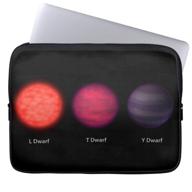 Braune Zwerge, wie sie von einem Interstellar-Reis Laptopschutzhülle (Vorderseite)