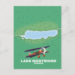 Brauneck Bayern, Deutschland Skiposter Postkarte