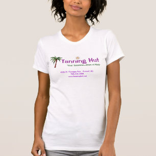 Bräunender Hütten-Behälter T-Shirt