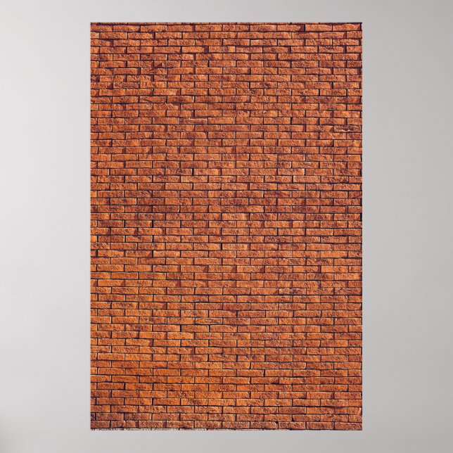 Brauner Baumstamm Poster (Vorne)