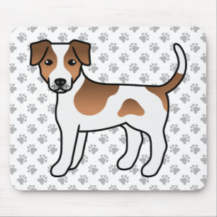 Brauner dänisch-schwedischer Bauernhof Niedlich Ca Mousepad