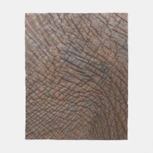 Brauner Elefant in nah-up-Fotografie Fleecedecke