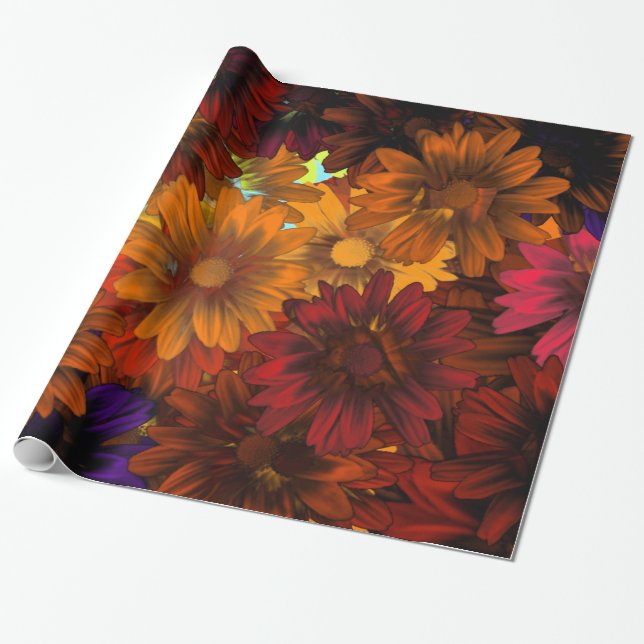Brauner Fall Geschenkpapier (Ungerollt)