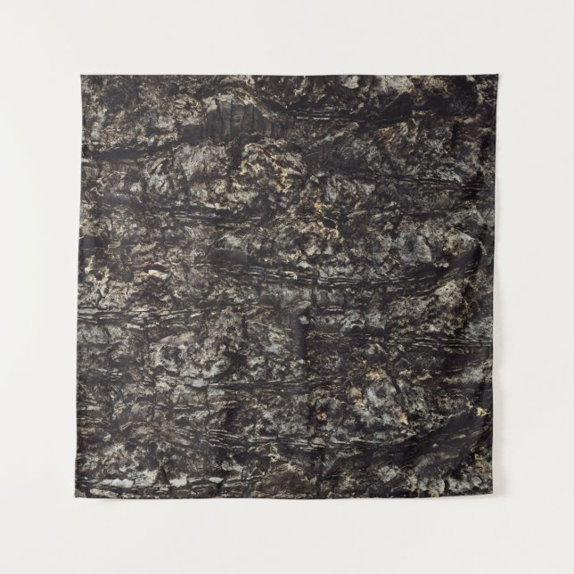 Brauner Felsen Wandteppich (Vorderseite)