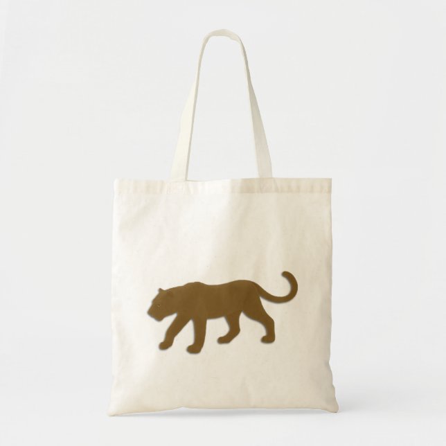 Brauner Florida-Panther Tragetasche (Vorne)
