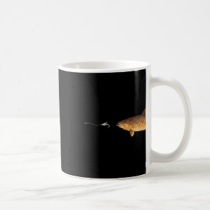 Brauner Forellenhahn Fischer Angler Men Wome Kaffeetasse