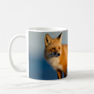 Brauner Fuchs Kaffeetasse
