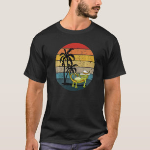 Bräuner für Retro Sonnenuntergang T-Shirt