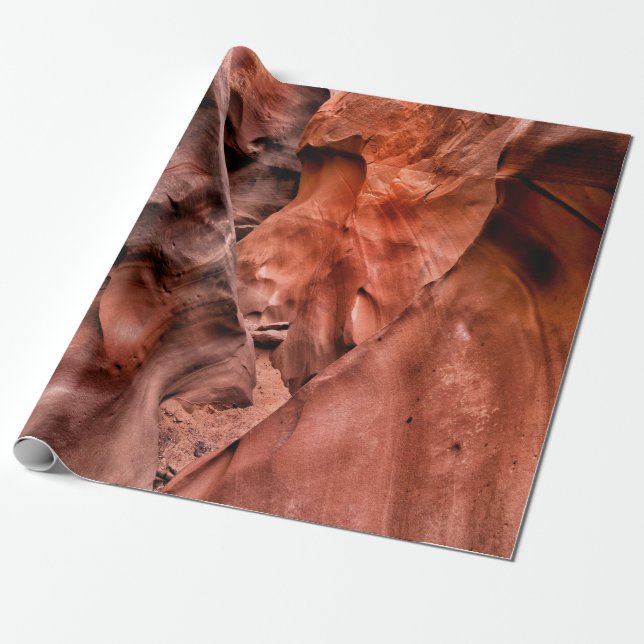 Brauner Gestein Geschenkpapier (Ungerollt)