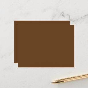 brauner Hintergrund mit weißem Rand_ Postkarte