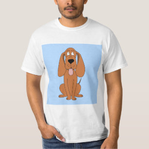 Brauner Hund-Cartoon. Hund. T-Shirt