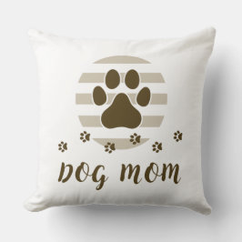 Brauner Hund Mama Liebe 20x20 Kopfkissen Kissen
