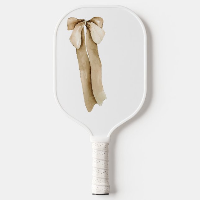 Brauner Neutrallenbogen Herbst Pickleball Schläger (Vorderseite)
