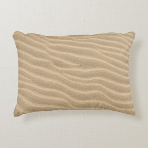 Brauner Sand Dekokissen