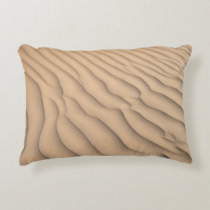 Brauner Sand Dekokissen