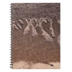 Brauner Sand Notizblock