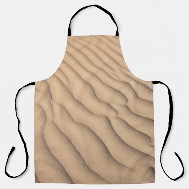 Brauner Sand Schürze (Vorderseite)