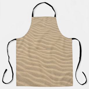 Brauner Sand Schürze