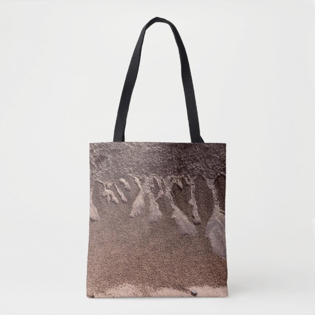 Brauner Sand Tasche (Vorderseite)