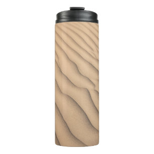Brauner Sand Thermosbecher
