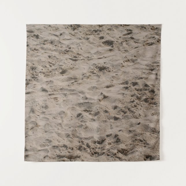 Brauner Sand Wandteppich (Vorderseite)