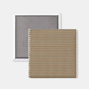 brauner und beigefarbener Hintergrund Magnet