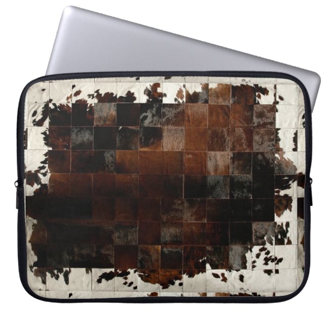 Brauner Western Laptopschutzhülle (Vorderseite)