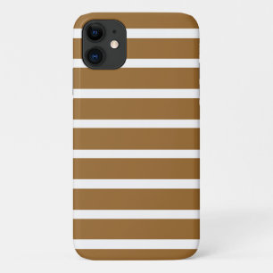 Brauner Zucker neutrale Streifen Case-Mate iPhone Hülle