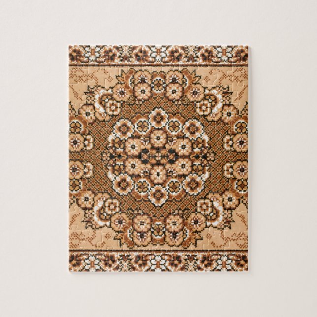 braunes beige weißes orientalisches (Vertikal)