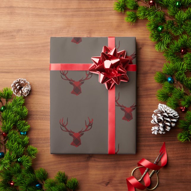 Braunes, festes, neutrales Gefälle Geschenkpapier (Feiertagsgeschenk)