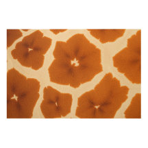 Braunes Giraffenfell-Tierdruck-Safari-Muster