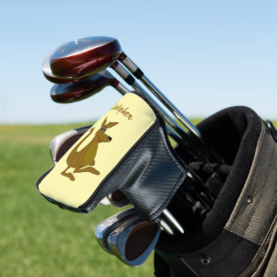 Braunes Känguru-Design Golf Headcover