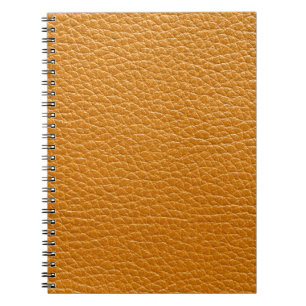 Braunes Leder, Textur-Hintergrund geschlossen. Notizblock