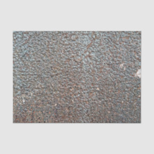 Braunes Metallkorrosionsmuster Seidenpapier