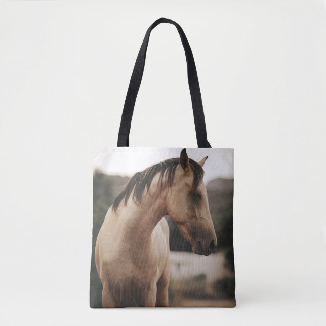 BRAUNES PFERD TASCHE (Vorderseite)