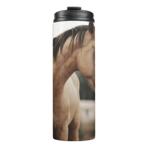 BRAUNES PFERD THERMOSBECHER